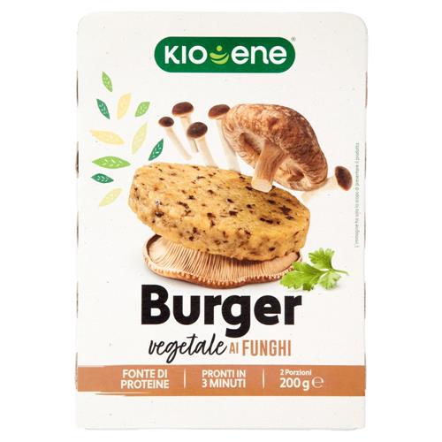 Kioene Burger vegetale ai Funghi 200 g