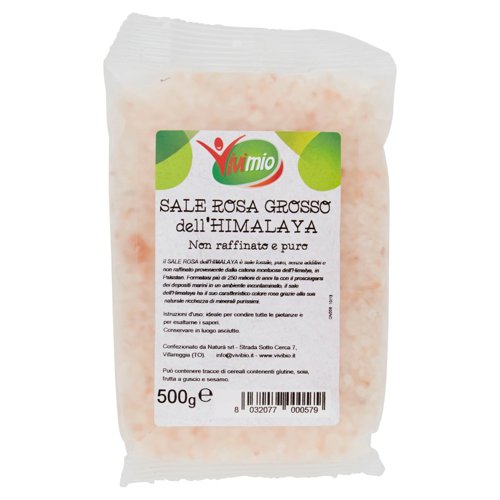 Vivimio Sale Rosa Grosso dell'Himalaya 500 g