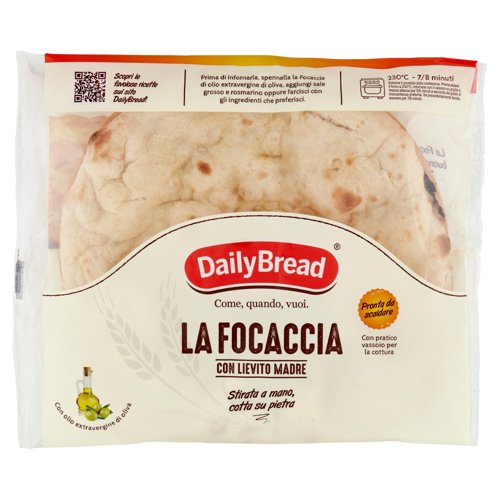 DailyBread la Focaccia con Lievito Madre 260 g