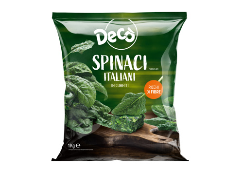 Decò spinaci a cubetti