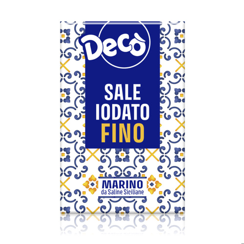 Decò sale fino iodato