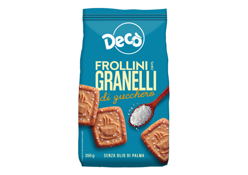 Decò frollini con granelli di zucchero