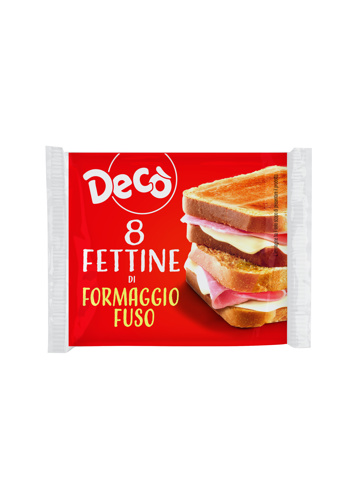 Decò fettine formaggio fuso classiche 200gr