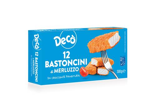 Decò bastoncini di merluzzo x12