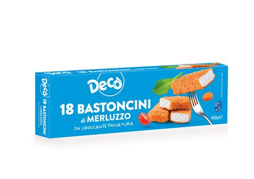 Decò bastoncini merluzzo x18