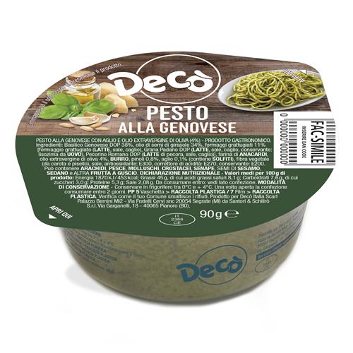 Decò pesto alla genovese