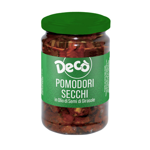 DECO' POMODORI SECCHI IN OLIO SEMI DI GIRASOLE