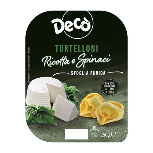 Decò tortelloni ricotta e spinaci