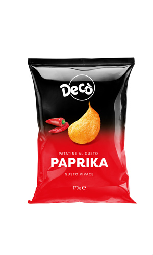 Decò patatine gusto paprika