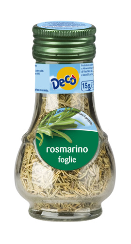 Decò rosmarino in foglie