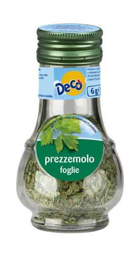 Decò prezzemolo in foglie