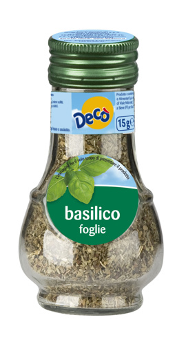 Decò basilico foglie