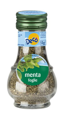 Decò menta in foglie