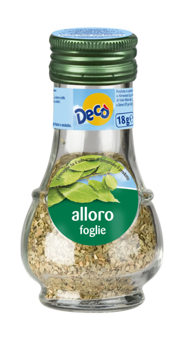 Decò alloro foglie