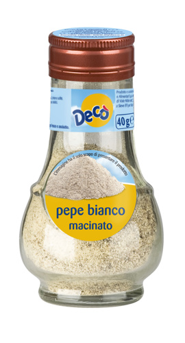 Decò pepe bianco macinato