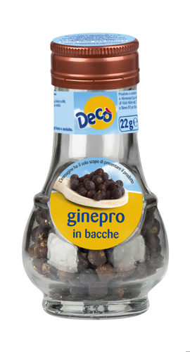 Decò ginepro in bacche