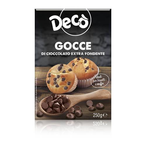 Decò gocce di cioccolato extra fondente