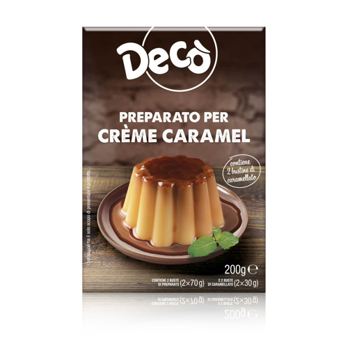 Decò preparato per creme caramel