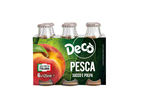 DECO'SUCCO FRUTTA PESCA