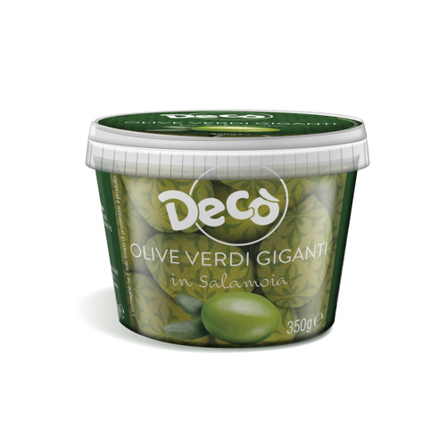 Decò olive verdi giganti