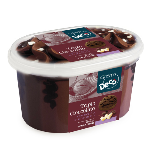 Gusto Decò gelato triplo cioccolato