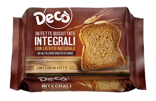 Decò fette biscottate integrali