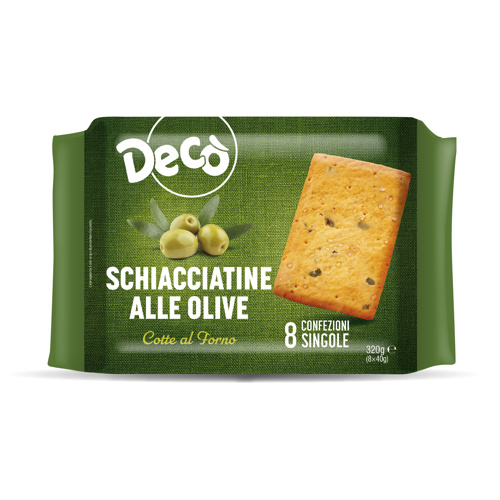 Decò schiacciatine olive