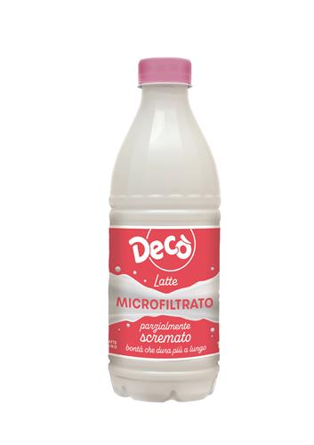 Decò Latte Microfiltrato Parzialmente Scremato