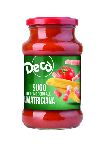 Decò sugo all'amatriciana