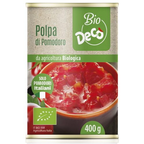 Decò bio polpa pomodoro 400gr