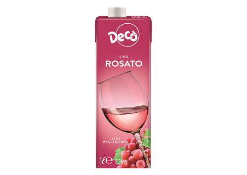 DECO'VINO ROSATO BRIK 1LT