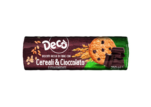 Decò biscotti cereali e cioccolato