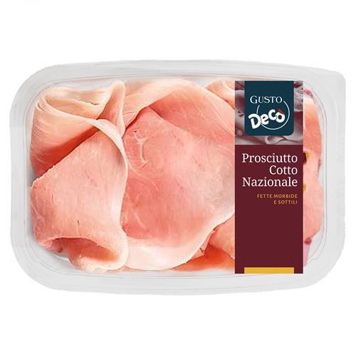 Gusto Decò prosciutto cotto nazionale alta qualità