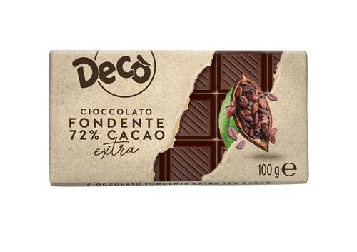 Cioccolato fondente 72% cacao