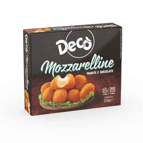 Decò mozzarelline panate