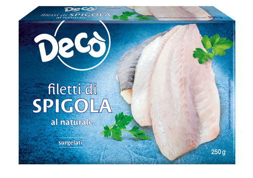 Decò spigola surgelata