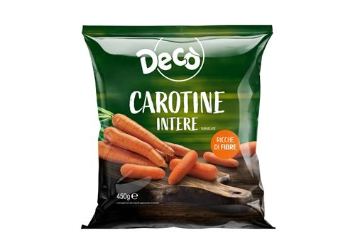 Decò carotine intere surgelate