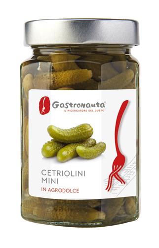 Gastronauta mini cetriolini in agrodolce