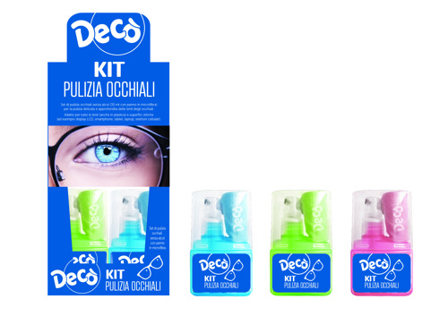 Decò kit pulizia occhiali