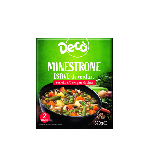 Decò minestrone di verdure estivo