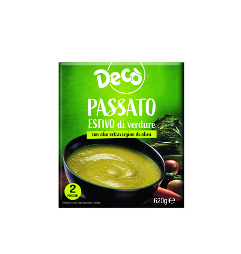 Decò passato di verdure estive