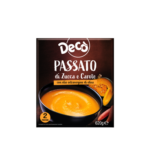 Decò passato di zucca e carote