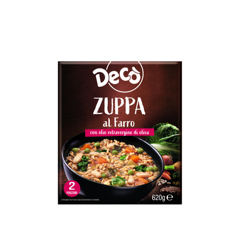 Decò zuppa con farro