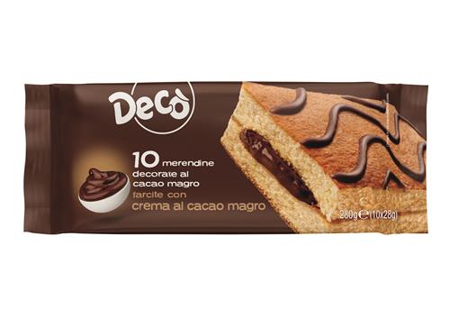 Decò merendine al cacao