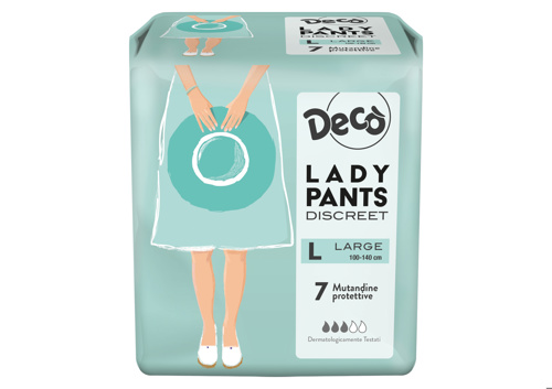 Decò lady pants discreet large