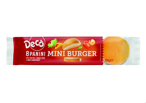 DECO' 8 PANINI MINIBURGER