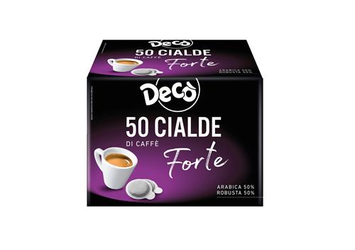 DECO' MISCELA DI CAFFE' MACINATO IN CIALDE 50% ARABICA 50% ROBUSTA