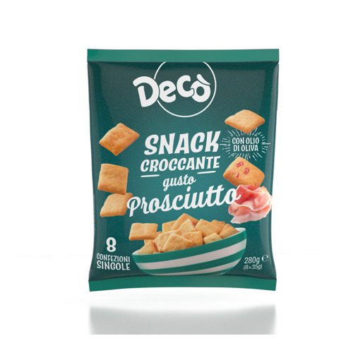 Decò snack croccante gusto prosciutto