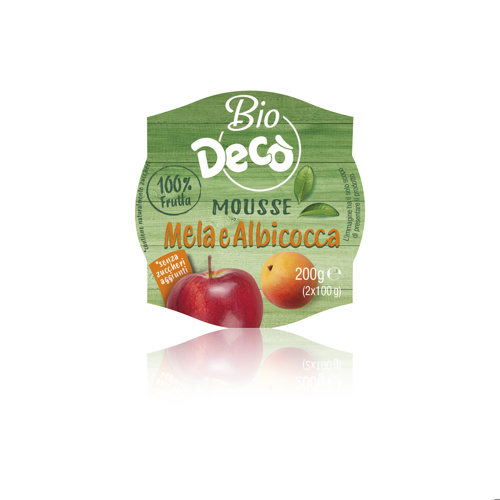 DECO' MOUSSE DI FRUTTA MELA E ALBICOCCA