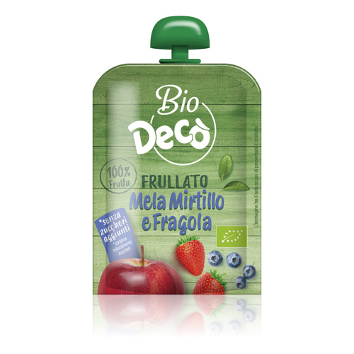 DECO' FRULLATO MELA FRAGOLA E MIRTILLO